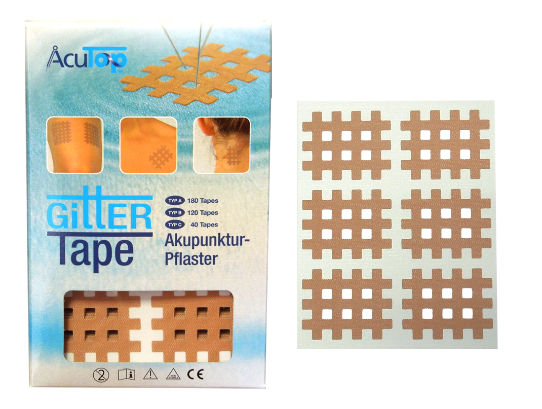 Acutop Gridtape / Cross Tape - Beige - Type B - Intertaping.nl