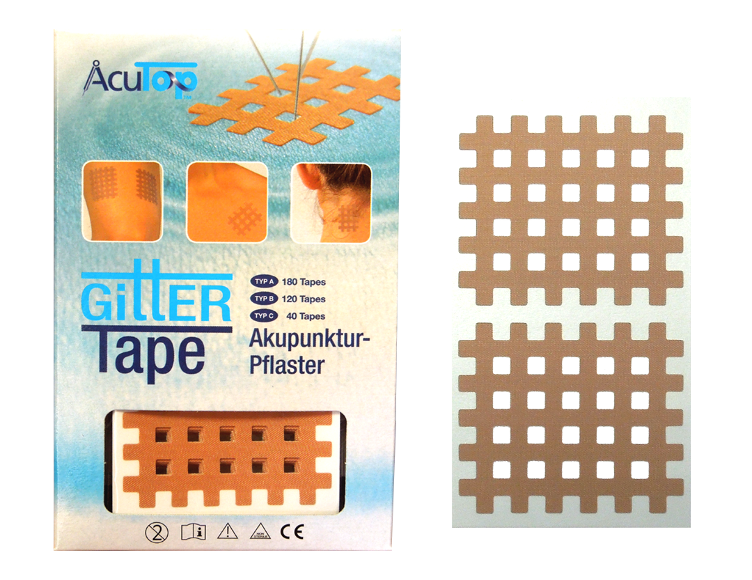 Acutop Gridtape / Cross Tape - Beige - Type C - Intertaping.nl